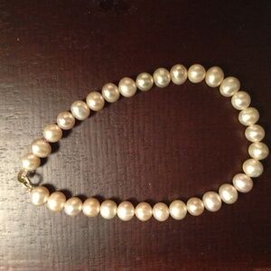 Pretty Light Blush Pink Pearl Bracelet and Extra Beads to Make Your Own Jewelry